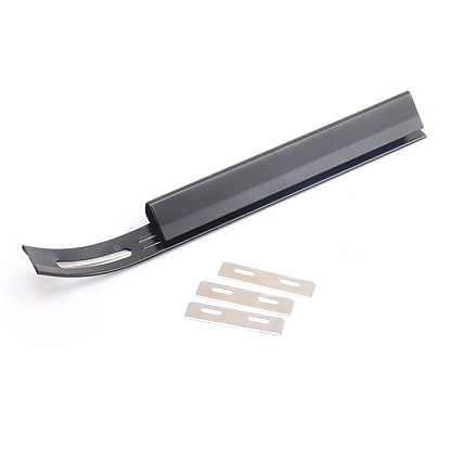 Alloy Leather Edge Beveler, with Steel Blade, Wide Edger Cutting Beveling Leather Skiver Tool, for DIY Leather Craft