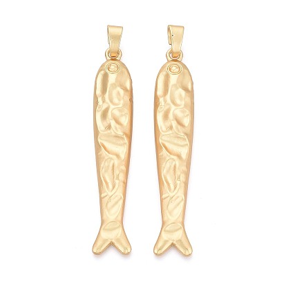 Стойки обшивки сплава большие кулоны, рыбы прелести, без кадмия и без свинца