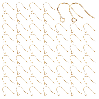 200 шт 316 хирургические крючки для серег из нержавеющей стали, провод уха, с горизонтальной петлей