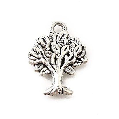 Сплавочные подвески тибетского стиля, без кадмия и без свинца, Дерево прелести