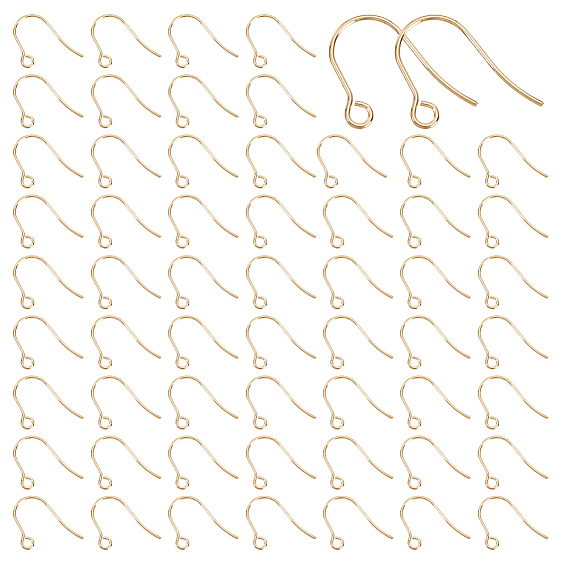 200 шт 316 хирургические крючки для серег из нержавеющей стали, провод уха, с горизонтальной петлей