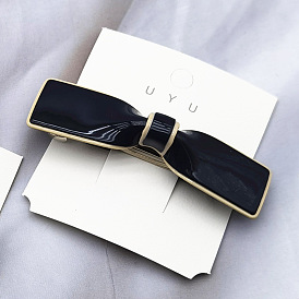 Милая и элегантная акриловая заколка для волос с бантиком - дизайн бабочки, разносторонний, шик.