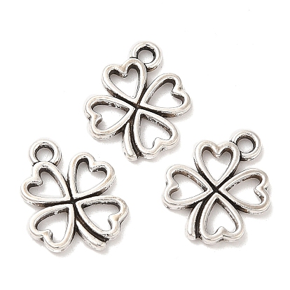 Tibetan Style Alloy Pendants, Clover