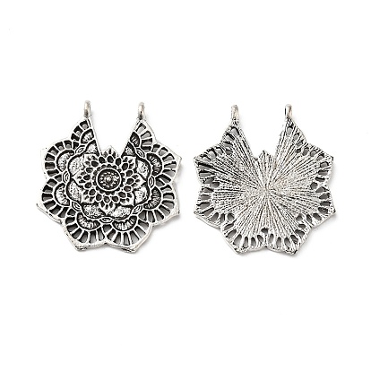 Сплавочные подвески тибетского стиля, цветок