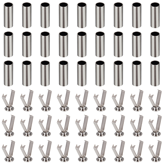 50шт. съемные фиксаторы для концов шнура из сплава, пряжка для колпачков с металлическим шнуром, для шнурков, аксессуаров для спортивной одежды