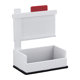 1деревянная визитница из ПК, прямоугольные