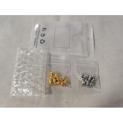 20 conjuntos 2 cierres magnéticos de aleación de colores, para la fabricación de la joyería, corazón