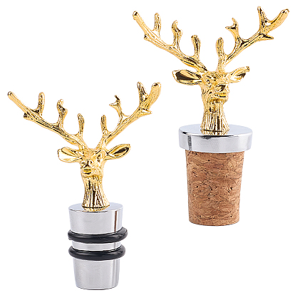 2 шт. 2 винные пробки из цинкового сплава, ПРОБКИ