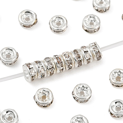 Стойка покрытие рондель латунь класс а кристалл стразы разделительные бусины