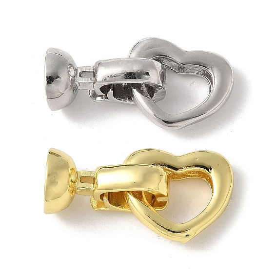 Латунь раз по сравнению с застежками, без свинца и без кадмия, долговечный, стойки покрытие, сердце