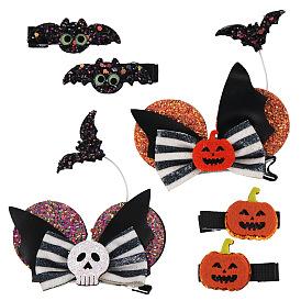 Halloween Theme Hair Barrettes Hair Accessory