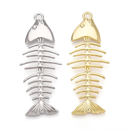 Латунные большие кулоны, без кадмия и без свинца, елочка