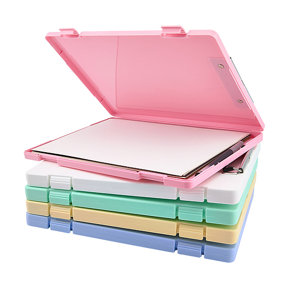5шт. 5 цвета пластиковый ящик для хранения планшетов, блокнот для записей, прямоугольные