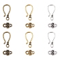 Alloy Hook Clasps, For Leather Cord Bracelets Making, Lead Free & Nickel Free