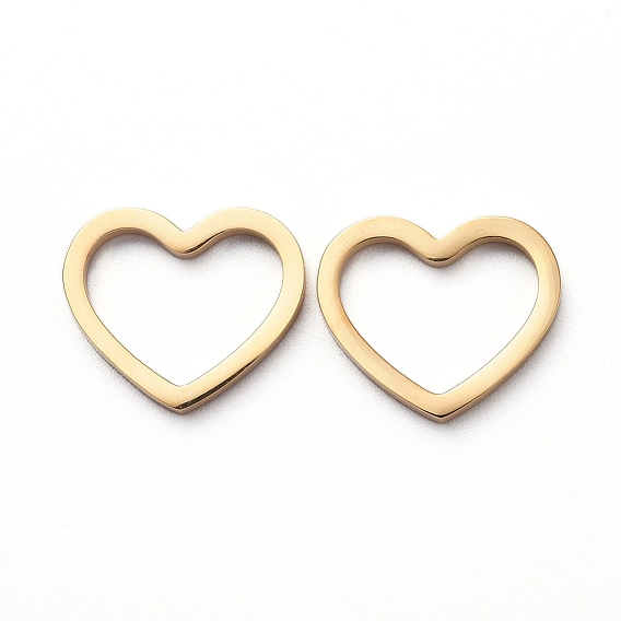 304 кольца из нержавеющей стали для изготовления ювелирных изделий, ручная полировка, сердце