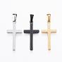 Pendentifs en acier inoxydable, croix latin 