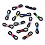 Silicone EyeGlass Holders, with Spray Painted Iron Findings