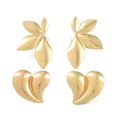 304 из нержавеющей стали шпильки серьги, украшения для женщин, золотые