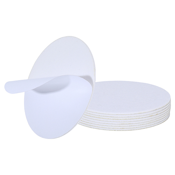 8шт. самоклеящиеся войлочные подушечки, круглые