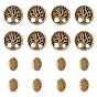 Tibetan Style Alloy Beads, Mixed Shapes