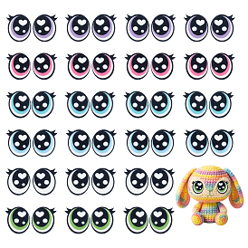 2 наборы для изготовления кукольных глаз из фетра, для поделок куклы игрушки кукольные плюшевые животные изготовление