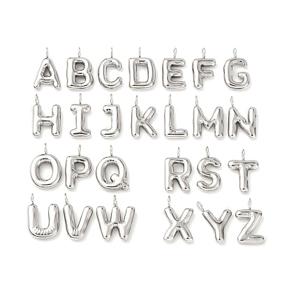 26 шт. пухлые 304 комплект подвесок из нержавеющей стали, Письмо ~ Z