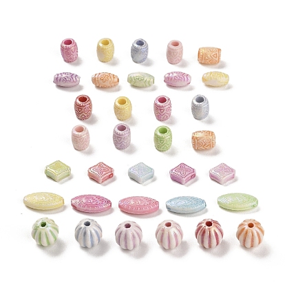 Пластиковые бусины, ремесло бусы