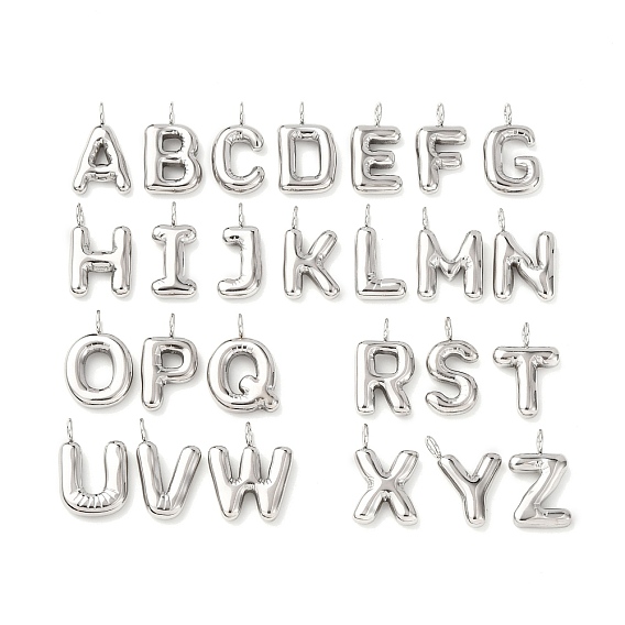 26 шт. пухлые 304 комплект подвесок из нержавеющей стали, Письмо ~ Z