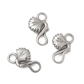 304 из нержавеющей стали застежками крюк, формы раковины