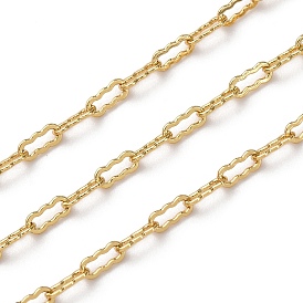 Латунные волнистые овальные звенья цепи, без свинца и без кадмия, стойки покрытие, долговечный, пайки, с катушкой