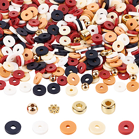 Наборы для находки бисера своими руками, в том числе бусины из полимерной глины ручной работы, CCB пластиковые шарики