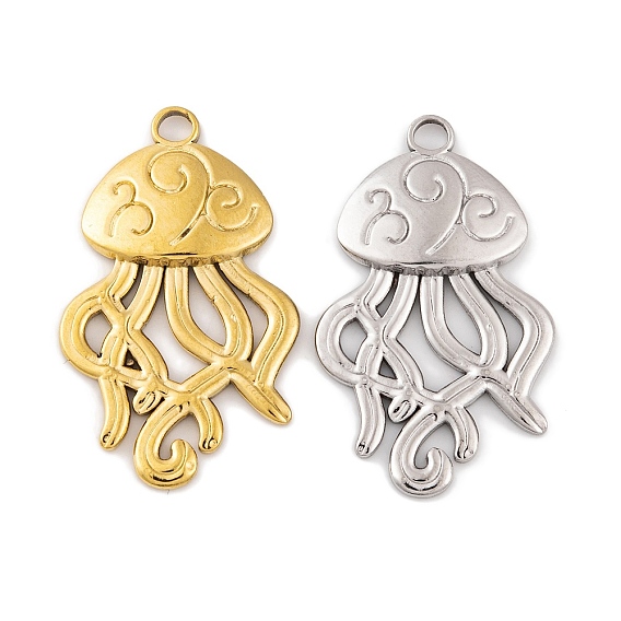 Ионное покрытие (ip) 304 подвески из нержавеющей стали, очарование медузы