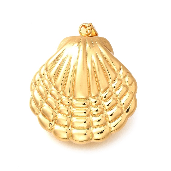 304 подвески из нержавеющей стали, шарм в форме ракушки