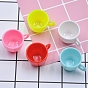 Miniature Plastic Mini Cup, for Dollhouse Accessories Pretending Prop Decorations