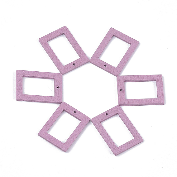 Деревянные баллончики, прямоугольные