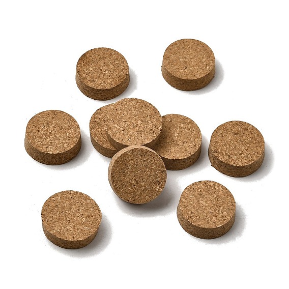 Cork Bottle Stoppers, Wine Accessories, Flat Round