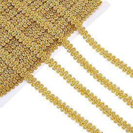 Polyester Trim Sewing Lace, Handmade Sweater Ribbon Trim Decorative Belt Centipede Braided Lace Ribbon Skirt Collar Sleeve Side