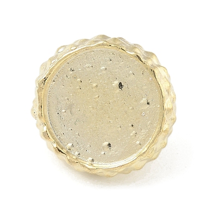 Сеттинги для кулона(кабошонов), сплав, чашки безель с краями, колпачок из желудевой бусины