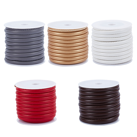 Round PU Leather Cords