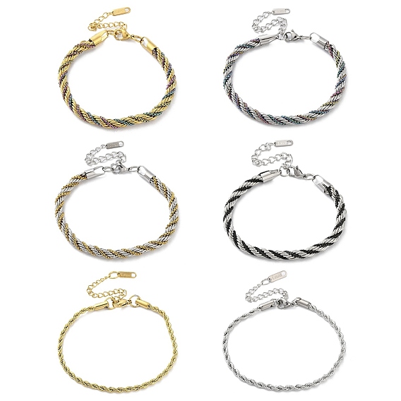 304 женские браслеты-цепочки из нержавеющей стали