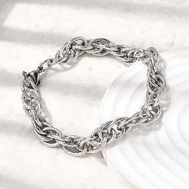 201 Браслеты из нержавеющей стали с морской цепочкой для мужчин