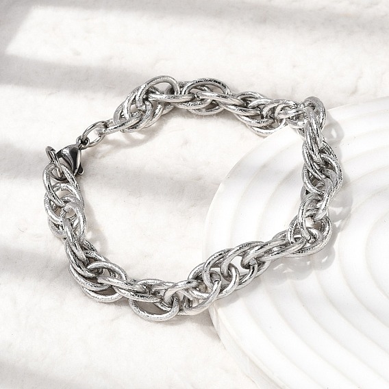 201 Браслеты из нержавеющей стали с морской цепочкой для мужчин