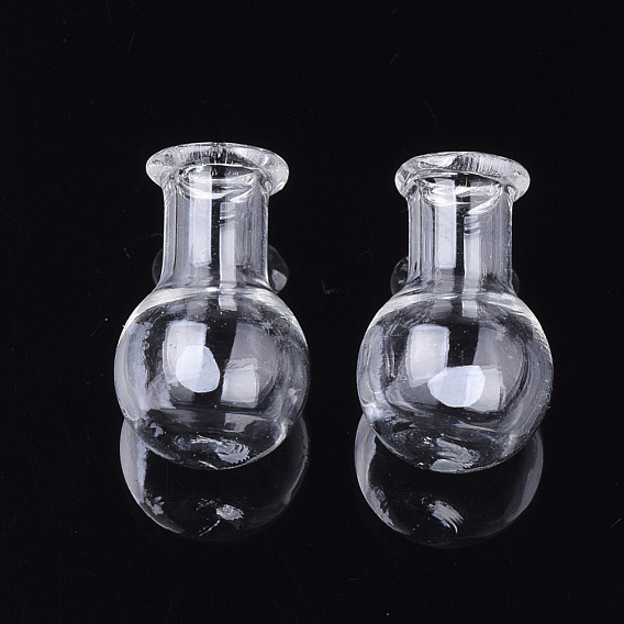 Cubierta de globo de vidrio soplado hecho a mano, para hacer colgantes de botellas