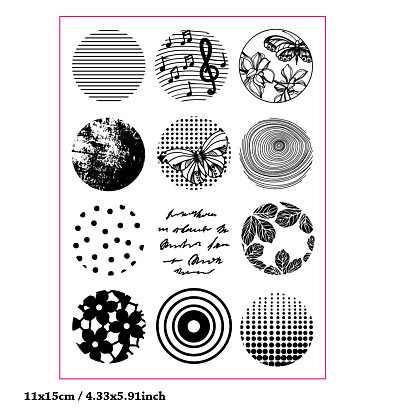 Clear Silicone Stamps, for DIY Scrapbooking, Photo Album Decorative, Cards Making