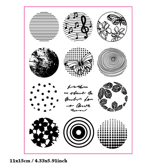 Clear Silicone Stamps, for DIY Scrapbooking, Photo Album Decorative, Cards Making