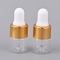 Empty Glass Dropper Bottles, for Essential Oils Aromatherapy Lab Chemicals