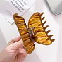 Oval Shape Large Claw Hair Clips, Cellulose Acetate Ponytail Hair Clip for Girls Women