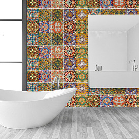 Tilesticker Arabic tile crystal tile sticker kitchen bathroom DIY decoration waterproof wall sticker SJ001
