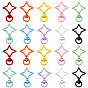 20 шт. 10 цвета звездная краска для выпечки сплав поворотные застежки
