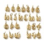 304 из нержавеющей стали Кристалл Rhinestone подвески, подвески с буквой az~z
